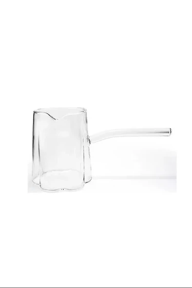 Ateşe Dayanıklı Cam Cezve Borosilikat Cam Cezve 400 ml Royaleks-CZV05 ürün görseli 1