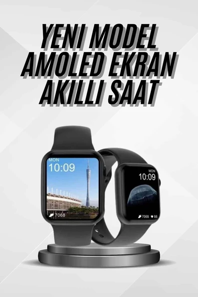 Akıllı Saat Çok Fonksiyonlu Uyku Takibi Adımsayar Nabız Ölçer Arama Cevaplayan ürün görseli 1