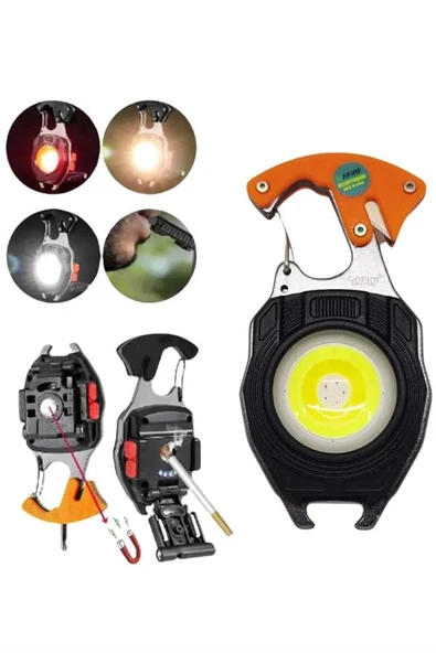 El Feneri Led Anahtarlık Çok Fonksiyonlu Mini Çakmak Özellikli ürün görseli 1