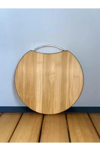 Bambu Kesim Sunum Tahtası 28*28*1,5 Cm Royaleks-70467 ürün görseli 1