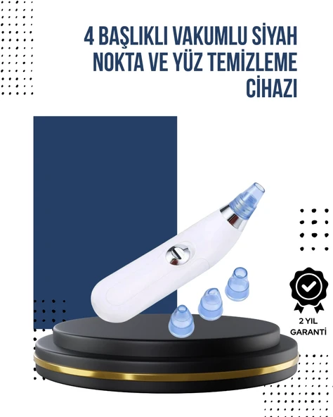 Mikro Kristal Başlıklı Siyah Nokta Temizleme Cihazı - Vakum Gücüyle Gözenek Sıkılaştırıcı ürün görseli 1