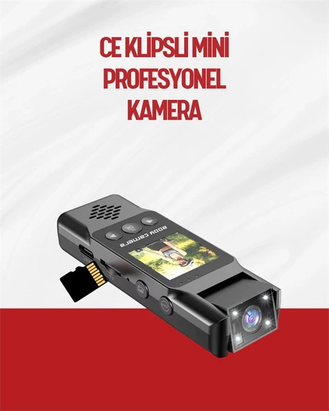 Hareket Algılayıcılı Taşınabilir Mini Kamera - 3mp Fotoğraf, Düşük Güç Tüketimi ürün görseli 1