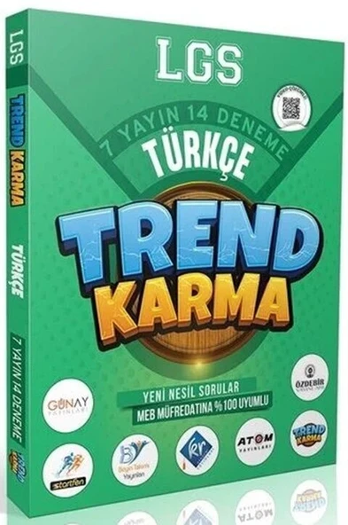 8. Sınıf LGS Türkçe 7 Yayın 14 Deneme Trend Karma ürün görseli 1
