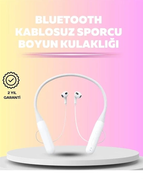 Boyun Askılı Kulaklık - 100 Saat Kullanım Süresi, Ergonomik Tasarım ürün görseli 1