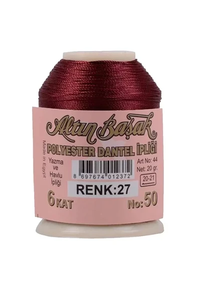 Altınbaşak Oya ve Dantel İpi 20 gr - Royaleks - No: 027 ürün görseli 1