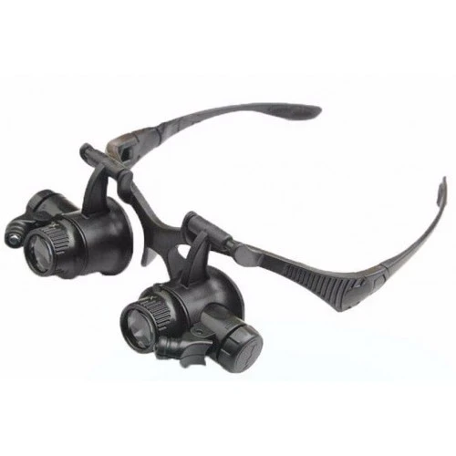 Nikula-gözlük Modeli 10x 15x 20x 25x Lens,2led Işıklı,büyüteç ürün görseli 1
