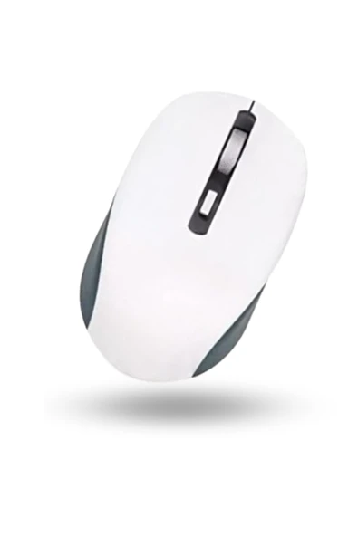 Büro Ev Ofis Bilgisayarı için Beyaz Wifi Plus Mouse ürün görseli 1