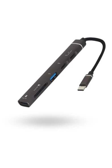 Büro Ev Ofis Cihazları için UsbC-5HUB Model Connector ürün görseli 1
