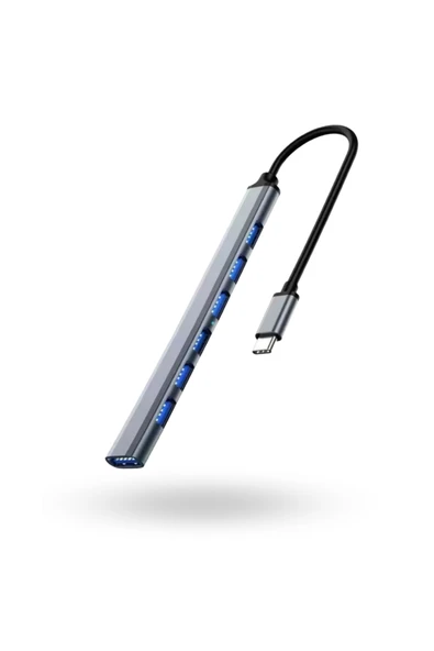 Büro Ev Ofis Cihazları için UsbC-7PORT Metal Connectör ürün görseli 1