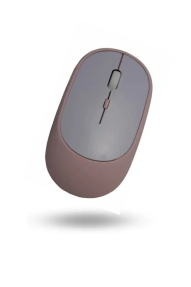 Büro Ev Ofis Bilgisayarı için Pembe Stil Bluetooth Wifi Mouse ürün görseli 1