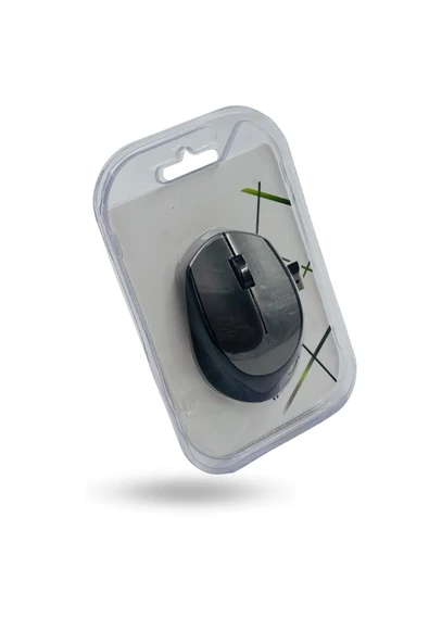 Büro Ev Ofis Bilgisayarı için Gri Wifi Kablosuz Mouse ürün görseli 1
