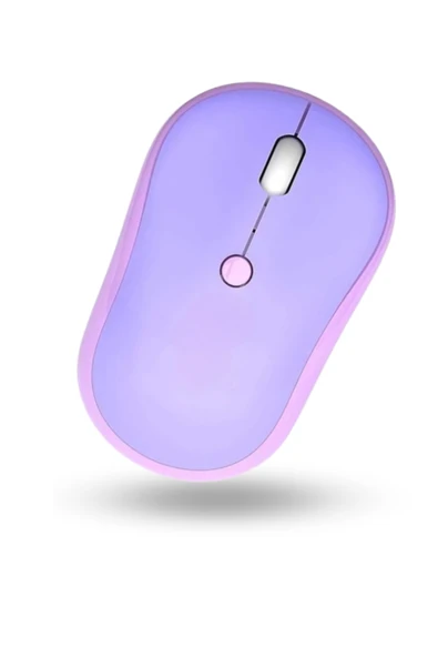 Büro Ev Ofis Bilgisayarı için Mor WiFi Mouse ürün görseli 1