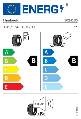 Hankook 195/55 R16 87H Kinergy Eco2 K435 H(Hyundai) Oto Yaz Lastiği (Üretim Yılı: 2025) ürün görseli 1