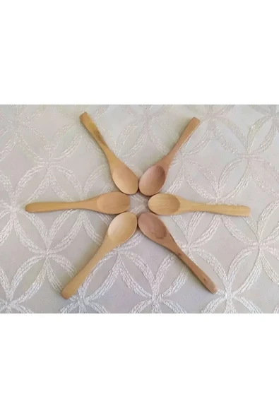 Bambu 6lı Mama Kaşık Küçük Royaleks-45336 ürün görseli 1