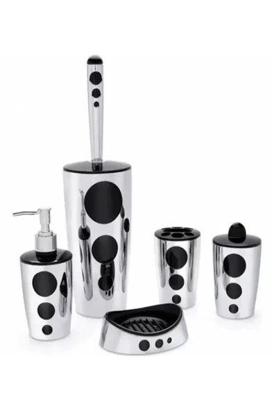 Punto 5 Parça Banyo Seti Krom Royaleks-F326 ürün görseli 1