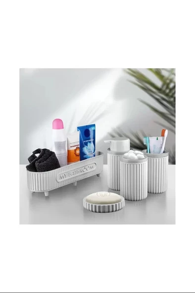 5 Li Banyo Seti My Bathroom Serisi ROYALEKS-EMN3386 ürün görseli 1