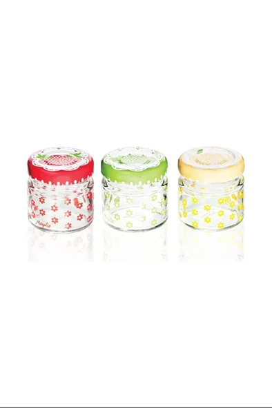 Mini Yuvarlak Saklama Kavanozu Fruit ROYALEKS-SGM07560 ürün görseli 1
