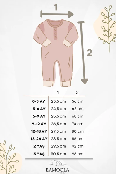 Bamoola %100 Organik Pamuklu Düz Beyaz 3'lü Atlet Body Zıbın - Uzun Kollu - Çıtçıtlı Beyaz 36 Ay - Resim 3