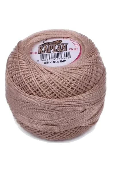 Kaplan Etamin Ve Kanaviçe İpi 8 No Kod/Renk: 842 - Royaleks ürün görseli 1