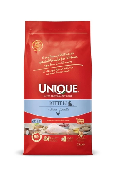 Unique Kitten Tavuklu Yavru Kedi Maması 2 kg ürün görseli 1