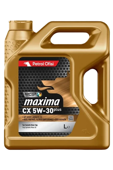 Petrol Ofisi Maxima CX 5W-30 ( 5 Litre ) ürün görseli 1
