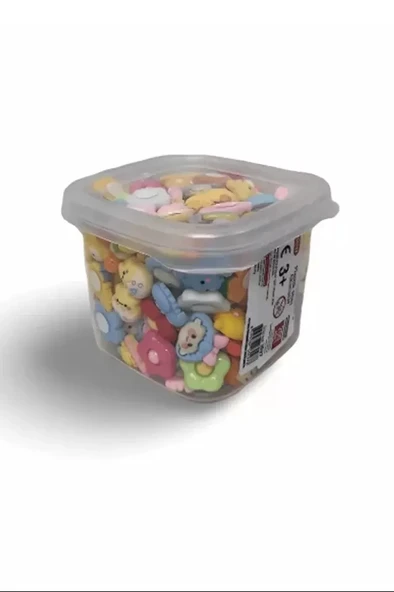 Plastik Mini Aksesuar Silikon 300'lü ürün görseli 1
