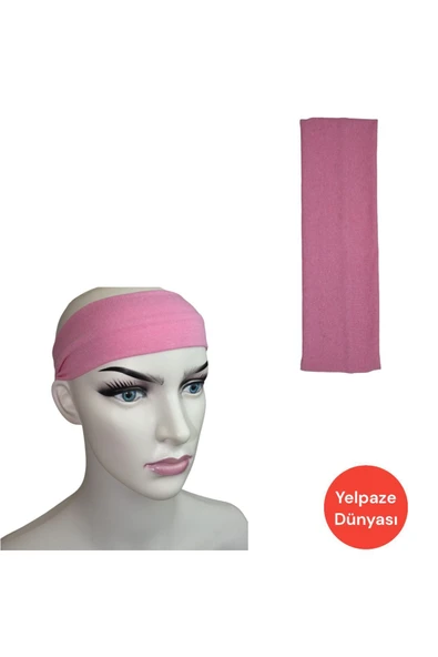 YELPAZE DÜNYASI 5 AL 4 ÖDE KAMPANYALI %100 PAMUK SPOR GÜNLÜK  SAÇ BANDI ürün görseli 1