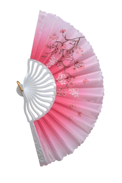 YELPAZE DÜNYASI YELPAZE SAKURA ÇİÇEKLİ ŞIK SERİNLETİCİ ürün görseli 1