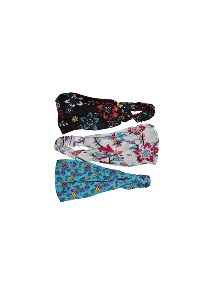 artıbir bodrum Bandana Paraşüt Model Lastikli 3 Lü Set ürün görseli 1