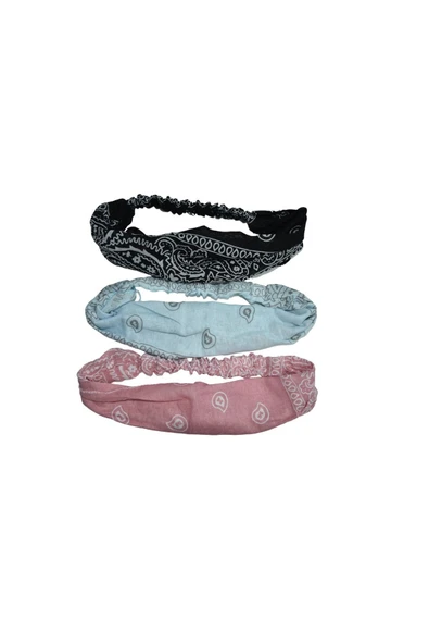 YELPAZE DÜNYASI Lastikli Bandana Seti Paraşüt Model ürün görseli 1
