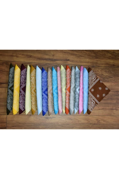 artıbir bodrum Bandana Seti 17 li - Resim 3
