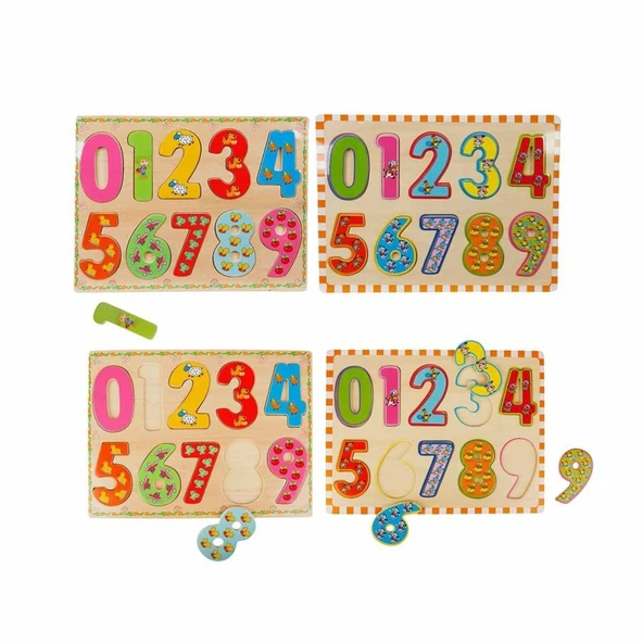 5215 -Puzzle Numbers 10 Parça - Resim 3