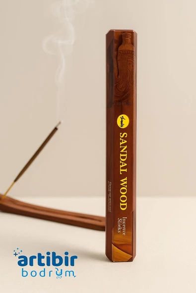 artıbir bodrum Çubuk Tütsü Sandal Wood 20 Adet Çubuk 1 Paket ürün görseli 1