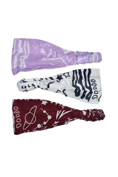 artıbir bodrum Bandana Paraşüt Model Lastikli 3 Lü ürün görseli 1