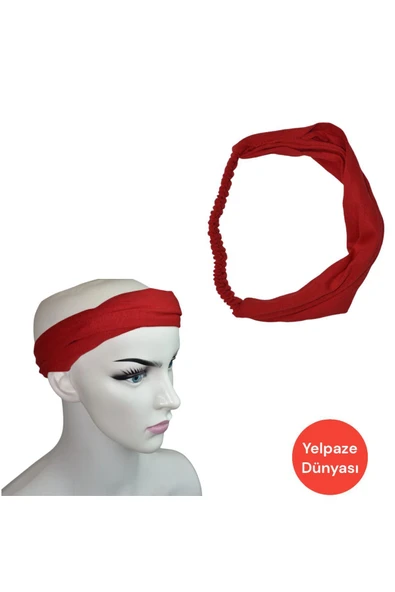 YELPAZE DÜNYASI 5 AL 4 ÖDE KAMPANYALI PAMUK SPOR GÜNLÜK  SAÇ BANDI ürün görseli 1