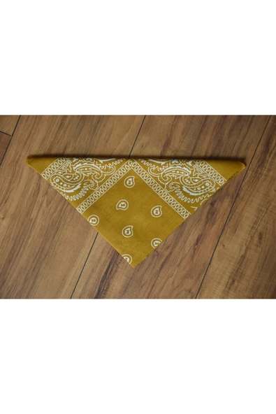 artıbir bodrum 5 al 4 öde %100 Pamuk Unisex Etnik Desenli Bandana ürün görseli 1