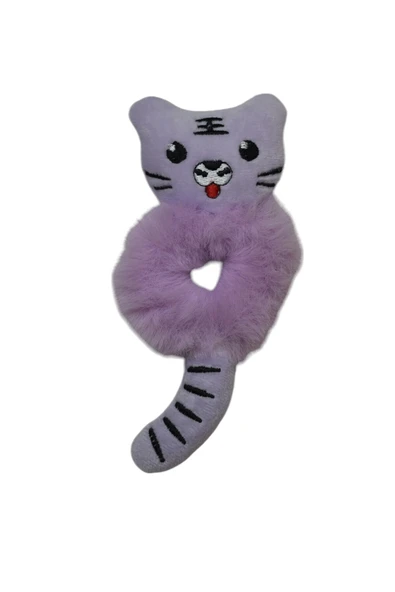 artıbir bodrum Lastikli Peluş Kedi Toka ürün görseli 1