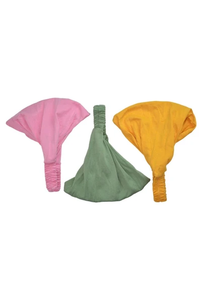 YELPAZE DÜNYASI Lastikli Bandana Seti Paraşüt Bandana Model ürün görseli 1