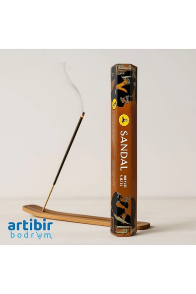 artıbir bodrum Çubuk Tütsü Sandal 20 Adet Çubuk 1 Paket ürün görseli 1