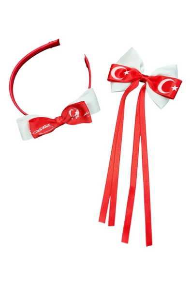 YELPAZE DÜNYASI Saç Toka Taçlar Milli Bayramlara Özel 23 Nisan 19 Mayıs 29 Ekim ürün görseli 1