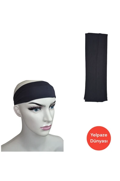 YELPAZE DÜNYASI 5 AL 4 ÖDE KAMPANYALI %100 PAMUK SPOR GÜNLÜK  SAÇ BANDI ürün görseli 1