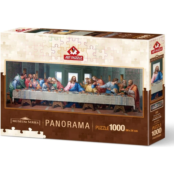 Tıfıl Toys Son Akşam Yemeği 1000 Parça Panorama Puzzle 5244 ürün görseli 1