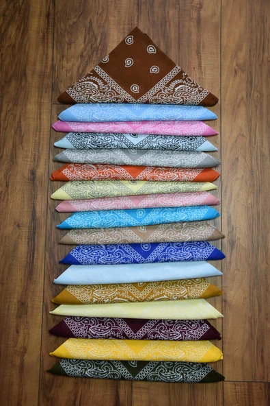 artıbir bodrum Bandana Seti 17 li - Resim 4