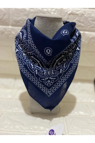 artıbir bodrum %100 Pamuk Unisex Etnik Desenli Bandana Fular ürün görseli 1