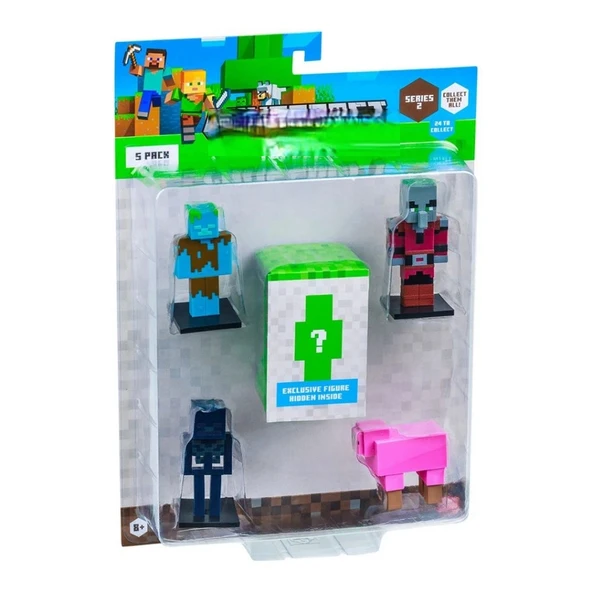 3D Toppeez 5'li Figür Seti - Resim 3