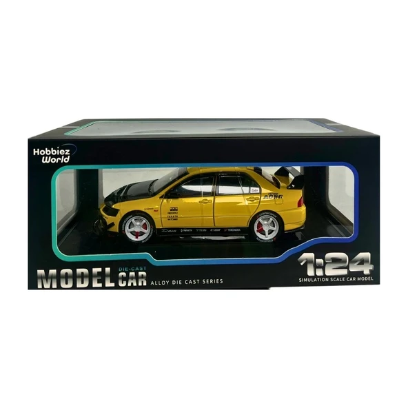 1/24 Mitsubishi Lancer Carbon Model Araba ürün görseli 1