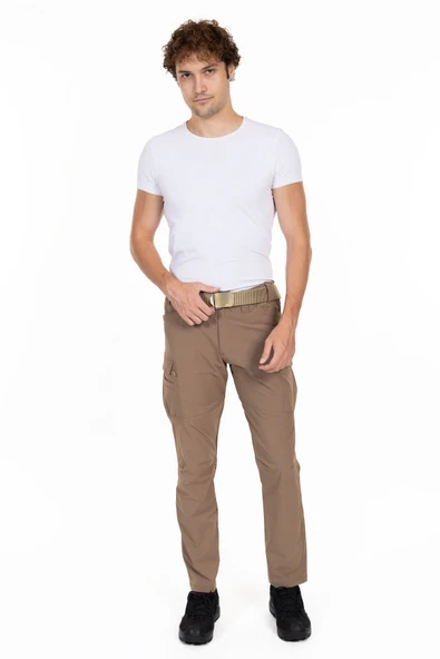 AKN 515 LİKRALI YAZLIK TAKTİK PANTOLON - BEJ ürün görseli 1