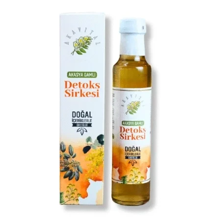 AKAVİTAL AKASYA GAMLI DETOKS SİRKESİ 250 ML ürün görseli 1