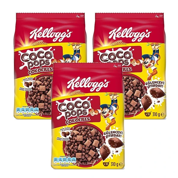 Kellogg's Coco Pops Çokofills 310 gr x 3 Adet ürün görseli 1