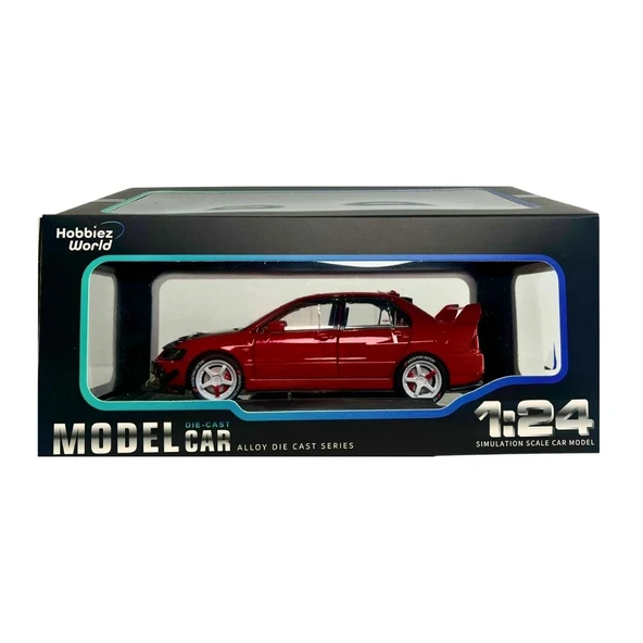 1/24 Mitsubishi Lancer Carbon Model Araba - Resim 3